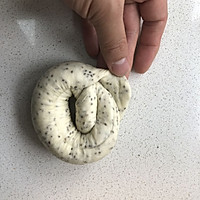 不用出膜却敲好吃的奇亚籽贝果面包（超详尽整形图文）的做法图解15
