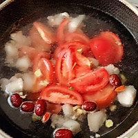 家庭版～自制番茄排骨火锅汤底的做法图解7