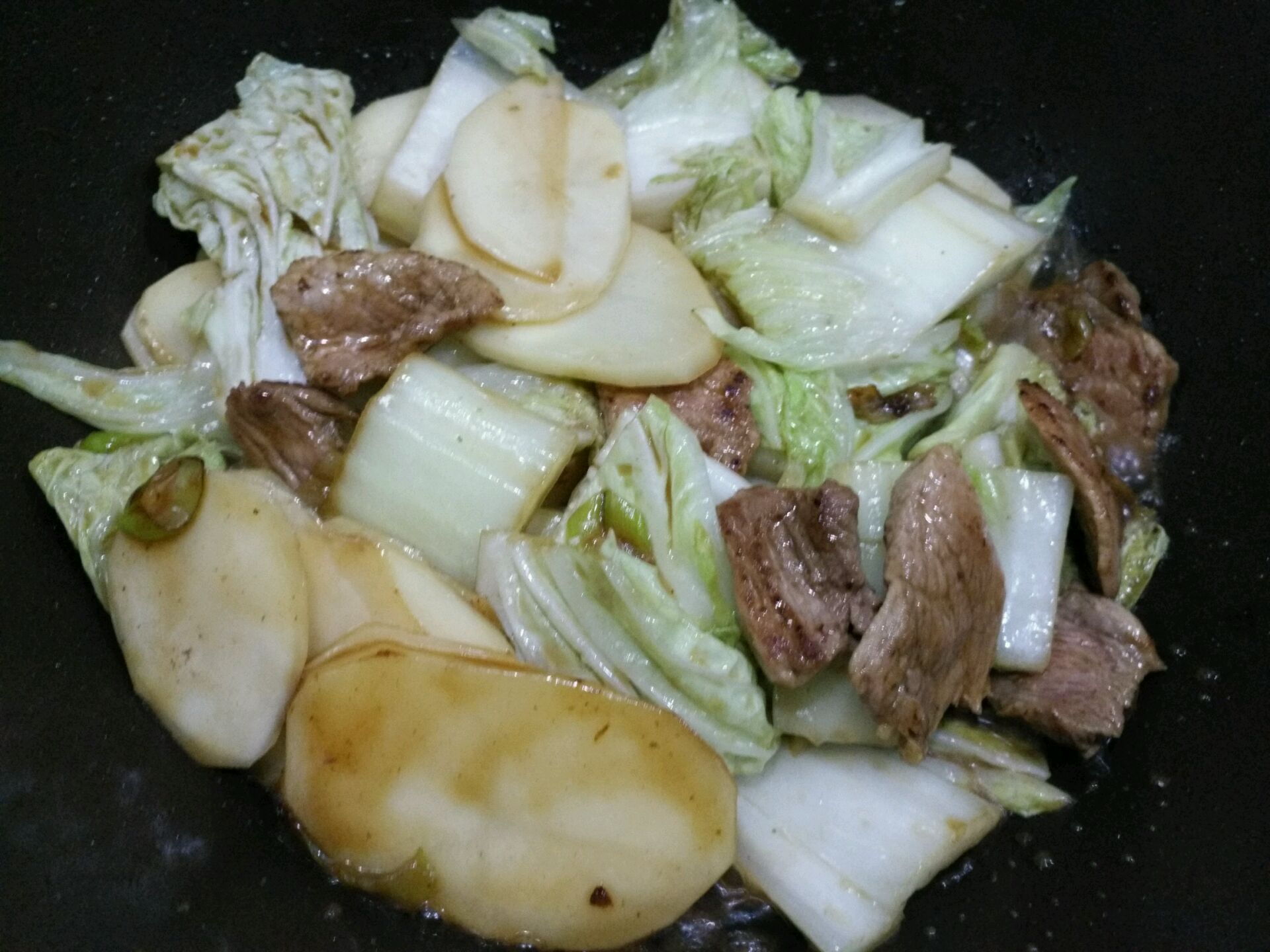 小白菜烩土豆怎么做_小白菜烩土豆的做法_豆果美食