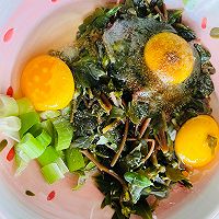 马齿笕摊鸡蛋的做法图解2