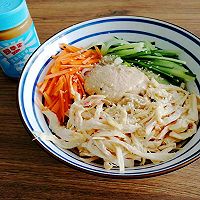 #四季宝蓝小罐#浓香四季宝花生酱拌面的做法图解8