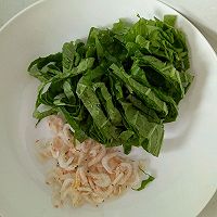 虾皮小白菜汆丸子的做法图解5