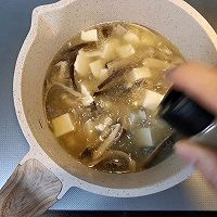 豆腐菌菇汤的做法图解7