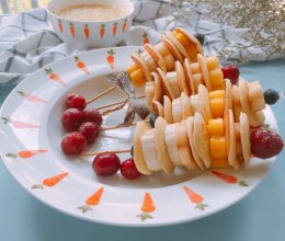 迷你水果松饼串#快乐宝宝餐#的做法