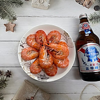 #食来运转，新年干杯#啤酒白灼大虾的做法图解3