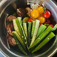 #加油 英格兰#蒜香风味菌菇蔬菜空气炸，不怕胖比烧烤更好吃哦的做法图解12