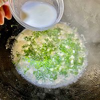 #太太乐鲜鸡汁芝麻香油#荠菜肉末豆腐汤的做法图解8