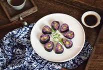 花式紫薯寿司的做法