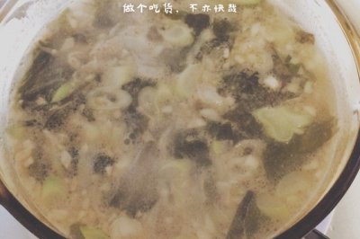韩式牛肉海带汤