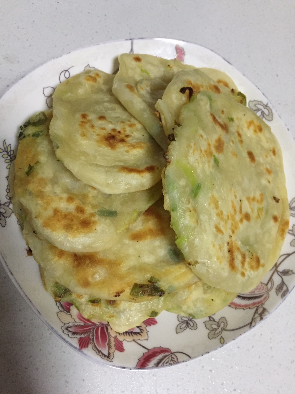 Scallion cake