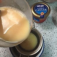 【10分钟懒人菜】鱼子酱茶碗蒸的做法图解3