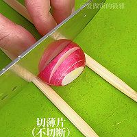 夏日开胃凉菜｜糖醋樱桃小萝卜的做法图解1
