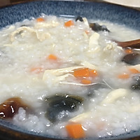 胡萝卜鸡丝皮蛋粥的做法图解5