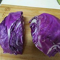 清爽大拌菜―紫甘蓝的做法图解2