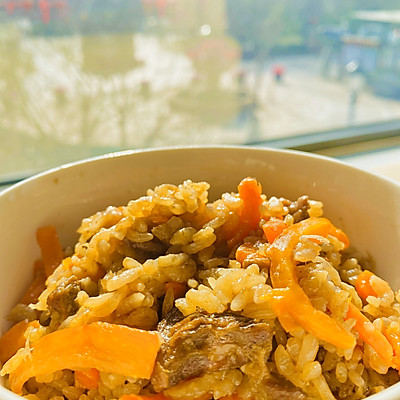 电饭锅新疆手抓饭