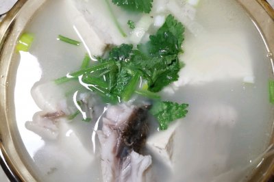 奶白鲫鱼豆腐汤