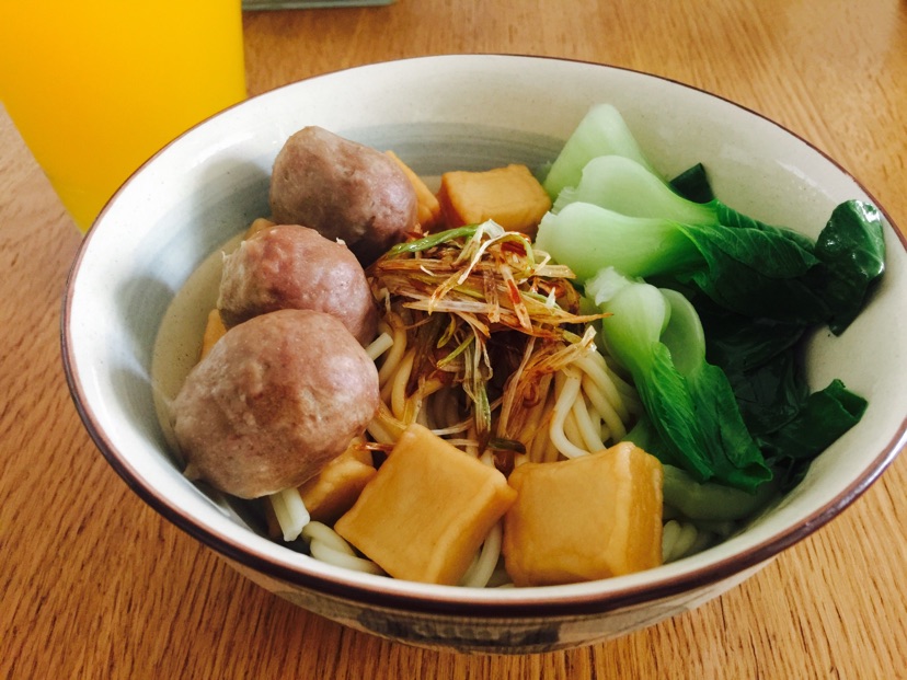 五彩美味葱油面（小资版）
