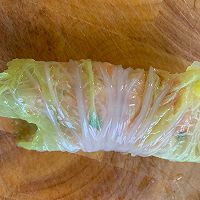 白菜叶包肉的做法图解8