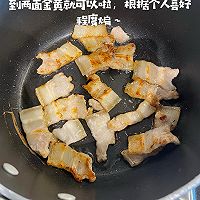 五花肉泡菜炒乌冬面的做法图解3