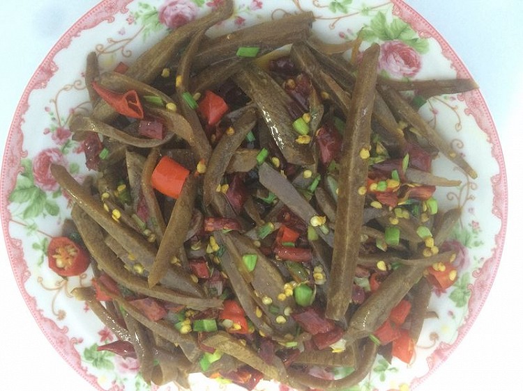 辣炒酱菜的做法