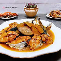 #元宵节美食大赏#鲅鱼炖萝卜片的做法图解10