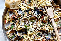 正宗蛤蜊意面Vongole Pasta的做法