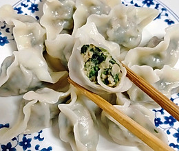 京味荠菜饺子的做法
