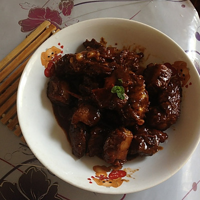 献给爱吃肉的吃货---黑椒排骨