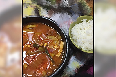 韩式泡菜汤