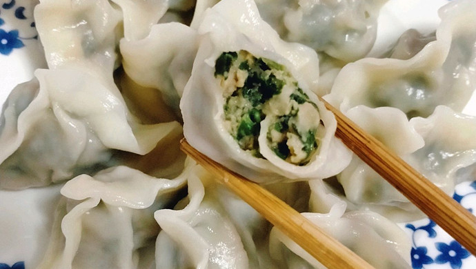京味荠菜饺子