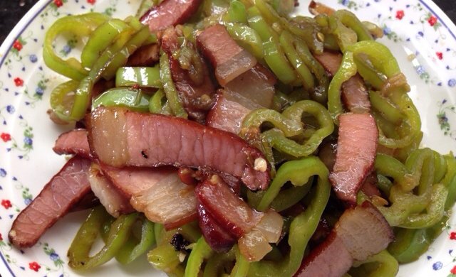 青椒炒腊肉