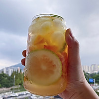 仙女饮品，蜜桃乌龙气泡水的做法图解9