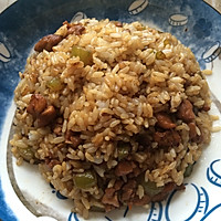 鸡腿炒饭的做法图解5