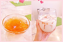 蜂蜜牛奶绿茶冻的做法