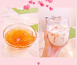 蜂蜜牛奶绿茶冻的做法