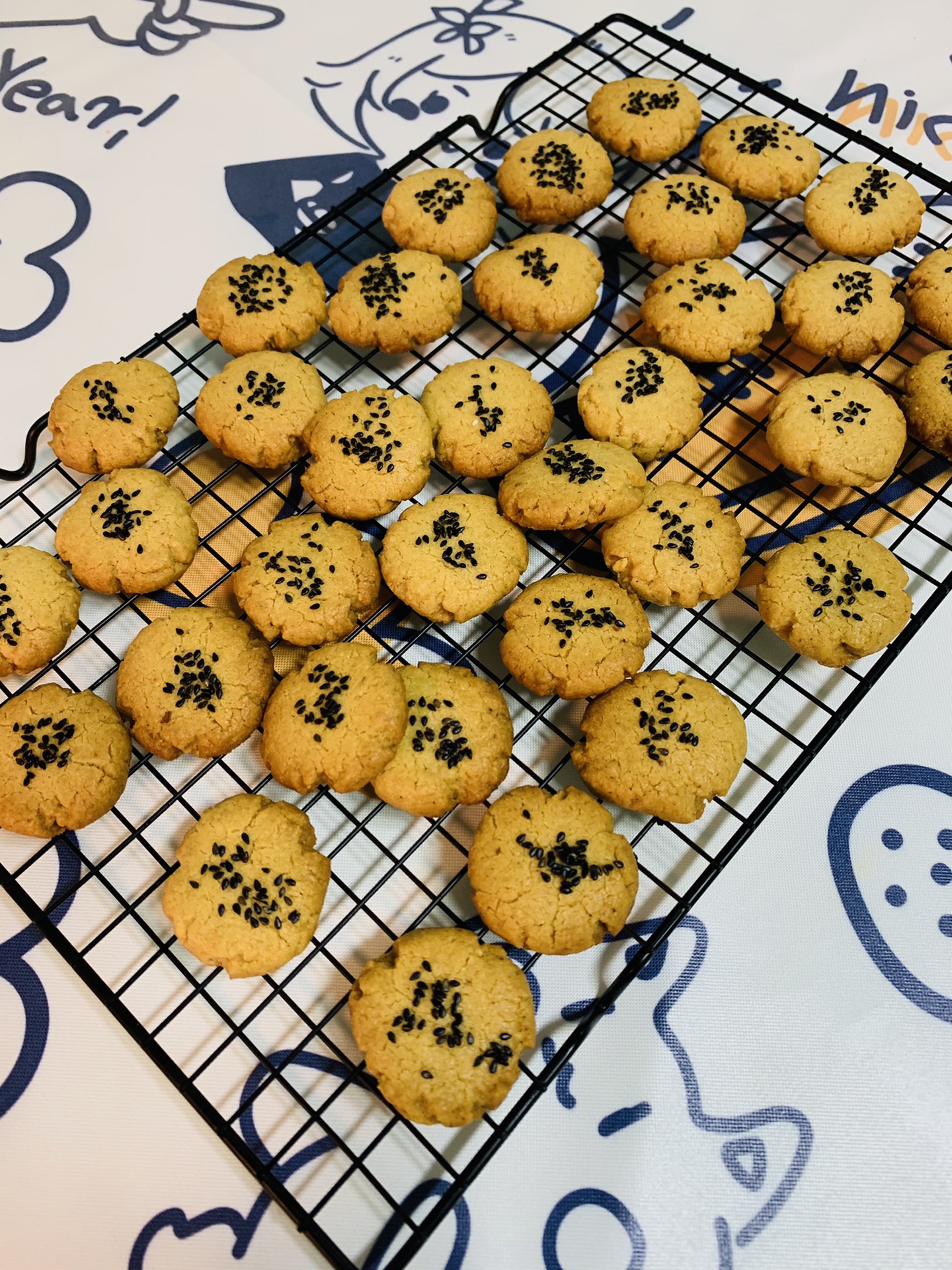 烘焙系列_桃酥饼