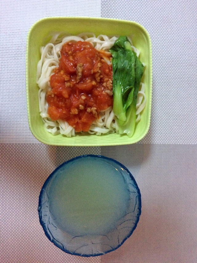 番茄肉酱面的做法图解3