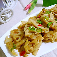 爆炒藕片#太太乐鲜鸡汁中式#的做法图解7