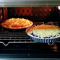 #美味烤箱菜，就等你来做！#紫薯披萨的做法图解11
