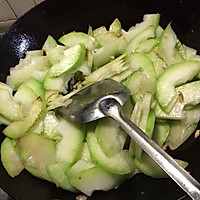 素炒节瓜---夏季小菜的做法图解4