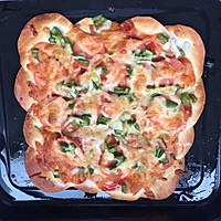 饺子皮披萨的做法图解4