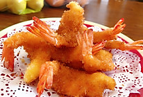 鲜甜酥脆【油炸蝴蝶虾】的做法