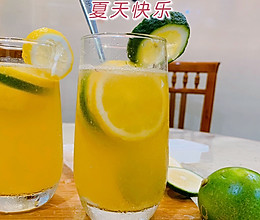 夏日限定✨超浓柠檬绿茶的做法