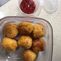 春游必备：黄金球 饭团黄金球 便当的做法图解12
