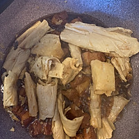 红烧肉煮腐竹的做法图解7