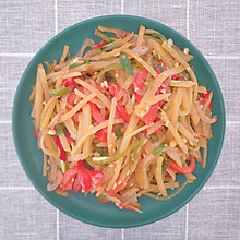 快手家常菜~酸辣土豆丝