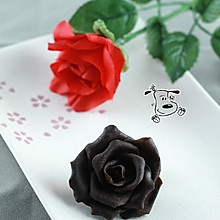 一朵永不凋谢的玫瑰花——巧克力玫瑰花