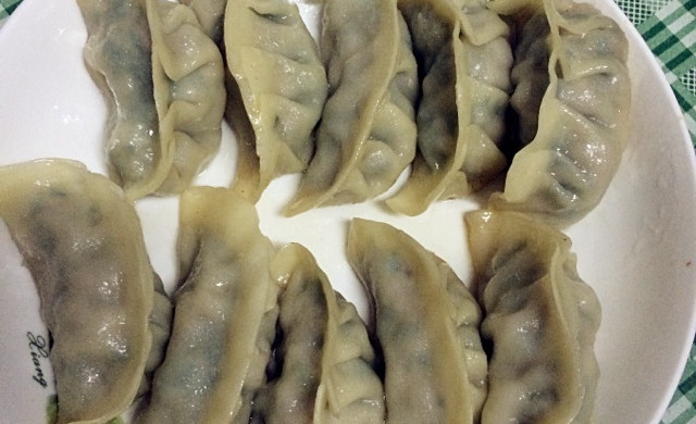 荠菜猪肉水饺