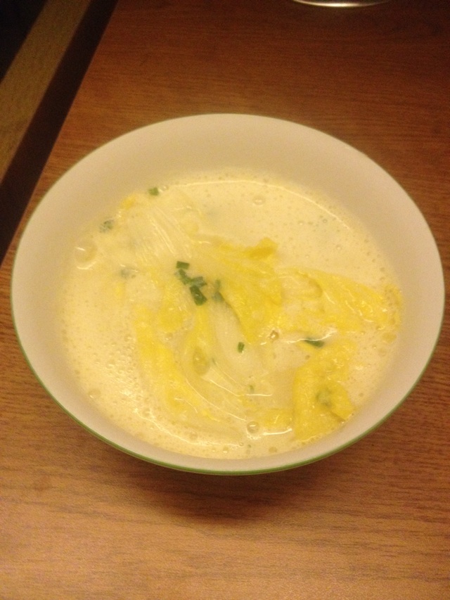 豆浆白菜的做法图解4