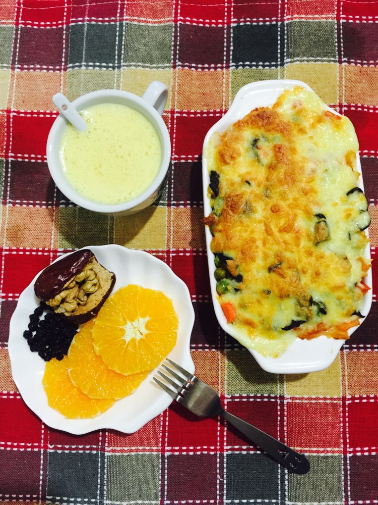 营养午餐～～意式焗饭的做法图解6